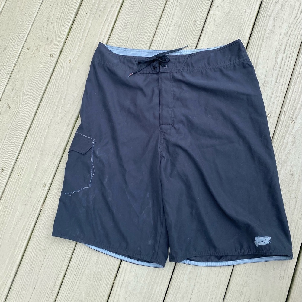 TONY HAWK - Men's Black Board Shorts, Size: 36